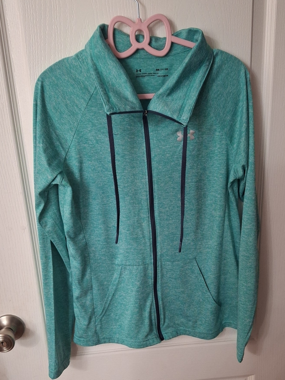 Under Armour Women’s Mint Green Heather Full-Zip Hoodie
